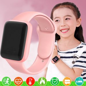 Children's watches Kids Watch Children Sport es For Boys Girls Student Heart Rate Fitness Wrist Silicone Child Gifts Digital Wristwatch 230220
