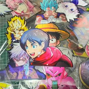 Anime Sticker Casus Aile Şeytan Slayer 3D Anime Hareket Çıkartmaları Dış Mekan Sınıfı Koruma UV ve Su geçirmez Animasyon DHL