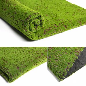 Artificial Green Plant Wall Moss Turf Simulation Lawn Green Plant Scene Window Display Fake Moss Artificial Lawn