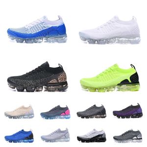 Vapores Max 2.0 Fly Knit Casual ShOes Classic Mens Women Air Cushion Triple Black White Sail Oreo Midnight Purple Chaussures Men Sports Trainers Designer Sneakers