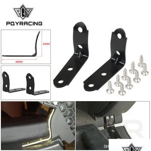 Other Auto Parts Pqy 2Pcs Glove Box Lid Hinge Snapped Repair Kit Brackets With Screws For A4 S4 Rs4 B6 B7 8E Pqycpk01Bk Drop Deliver Dhn7K