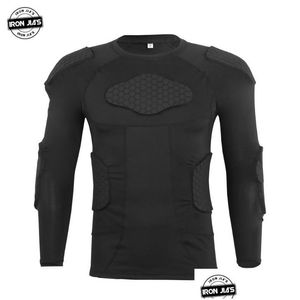 Motorcycle Apparel Iron Jias Armor Underwear Anticollision Base Layer Motocross Motorbike Armour Jacket Moto Body Protective Gear Dr Dhkq4