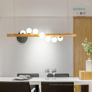 Pendant Lamps Northern Europe Log Net Red Creative Bar Cafe Restaurant Simple Table Long Japanese Chandelier