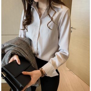 Women's Blouses Elegant Chic Woman Blouse Luxury Women's Promotion Top With Sleeves Design Sense Retro Niche Tops Loose Slim