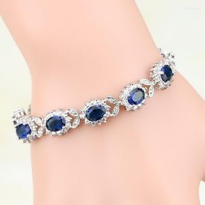 Strand Beaded Strands Romantic Fashion Sparkling Colorful Zircon Bracelet Elegant Women's Engagement Wedding Jewelry Inte22