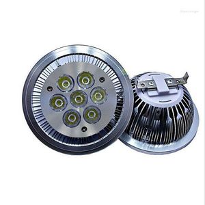 20pcs/lot G53 ES111 QR111 AR111 LED lamba 14W Spotlights Sıcak Beyaz/Doğa Beyaz/Soğuk Giriş DC12V