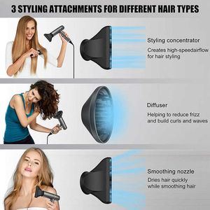 Professional Infrared Negative Ionic Dryer Hotcold Wind Salon Styler Tool Hair Electric Blow Drier Blower