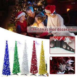 Decorações de Natal Tinsel Artificial Tinsel Pull Up Ornament DIY Xmas Party Decoration for Home Living Room Bar Trees 2023