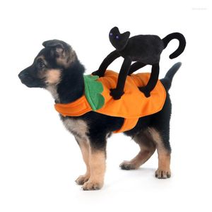 Dog Apparel Halloween Pet Cosplay Riding Outfit Party Clothing Funny Xmas Costumes Festival Cat Pography Props S-XL