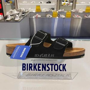 Pantofole designer di fabbrica birkinstocks bucken invasole pancione da donna cintura in pelle scamosciata alla fibbia fuori usura sandali sportivi sandali in arizona maschile