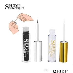 Eyelash Adhesives Sishangpin 1 Pcs Glue 5Ml Lash Clear Black Lashes Glues Mink Eyelashes Cosmetic Tools Primer For Drop Delivery Hea Dhd89