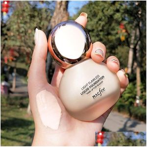 Foundation Fee Small Light Bb Concealer Moisturizing Oil Control Durable Makeup Invisible Pores Base Drop Delivery Health Beauty Face Dhukg