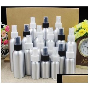 Parf￼mflasche Aluminium Spray Fine Mist Atomiser leer pro Flaschen Kosmetische Verpackungsbeh￤lter 30/50/100/120/150/250 ml Tropfen Dhano Dhano