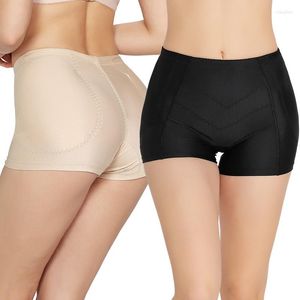 Kadın şekillendiriciler kalça geliştirici külot Bulifter şortları Shapewear Kadın Yastıklı iç çamaşırı siyah cilt pantolonları kadın itmek büyük göt vücut şekillendirici