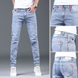 Sprzedaż hurtowa-2022 wiosna lato Slim Fit męskie dżinsy Plus rozmiar męskie spodnie Casual Business Men Denim Mans Vaqueros Hombre1