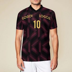 Utomhus Tshirts Personalisering Tyskland bort Nej 10 Fotbollskjorta Sport Retro Jersey Tonåringar Anpassade fotbollsuniformer 230221