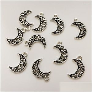 Charms 60pcs Księżyc Złącze dla kobiet biżuteria