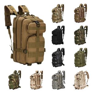 Bolsas ao ar livre mochilas militares táticas 1000D Nylon 30l Backpack Sports Sports Camping Pesca Hunting Army Messenger Saddle Bag