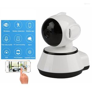 Mini WiFi Wireless CCTV Home Security HD 720p IP -kamera P2P Night Vision IR -övervakning