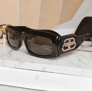 Modische Top-BB-Sonnenbrille mit Buchstabe B, neuer BB-Feuer, großer Rahmen, super Persönlichkeit, Avantgarde-Herren- und Damenmode mit Originalverpackung