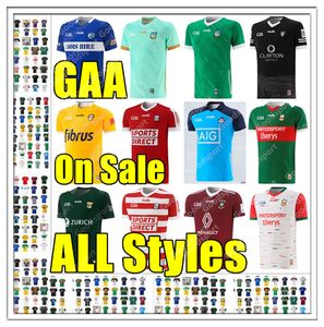 2223 GAA Kildare Clare Cavan Rugby Jerseys Limerick Wexford Kerry Tyrone Mayo Cork Meath Galway Dublin Ath Cliath Gaillimh Tipperary Ciobraio Arann Shirts Sport