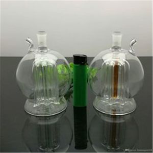 Supergroßer runder Bauch-Multi-Klauen-Glasfilter-Zigarettenkessel Großhandel Glasbongs Ölbrenner Glas Wasserpfeifen Bohrinseln Rauchen