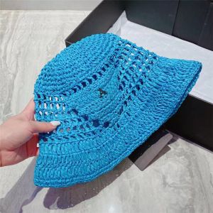 Unisex Strohhüten Frauen Designer Eimer Hut 4 S Designer Fisher Sunhats Urlaub Mützen Kappen Geflecht Cap Cap Wectable Dad Sun Hut Trucke