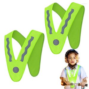 Motorcycle Apparel Baby Safety Vest High Visibility Reflective For Kids Child Boys