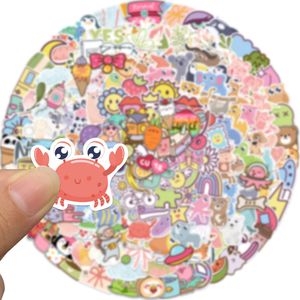 190Pcs/Lot Cartoon Stickers Skate Accessories Waterproof Vinyl Marine Life Sticker for Laptop Waterbottle Phone Skateboard Luggage Kids Toys Gifts