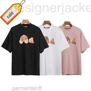 Herren-T-Shirts, Designer-T-Shirts, T-Shirt, T-Shirt für Männer, Jungen, Mädchen, Schweiß-T-Shirt, Druck, Bär, Übergröße, atmungsaktiv, lässig, 100 % TH8R