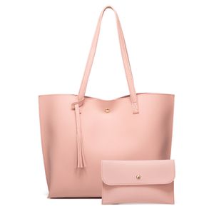 Fashion women's bag Outdoor handbag Simple solid color shoulder bag