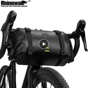 Fahrrad Lenkertasche Wasserdicht Große Kapazität 4L-12L Rahmen Vorderrohr Radfahren Tasche Trunk Pannier Fahrrad Zubehör