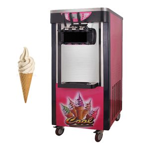 Máquina de sorvete de três sabores para máquinas comerciais de gelato automático