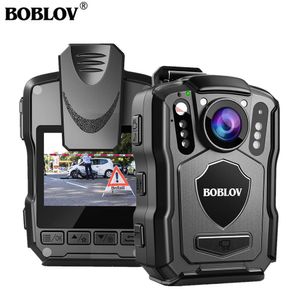 Camcorders BOBLOV M5 1440P Body Camera 64GB Recorder 4200MAH Battery Bodycam Chest Camera IP67 Waterproof Mini Body Cam 230220