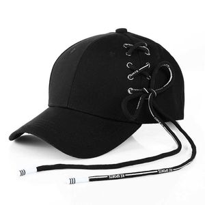 Ball Caps 2022 Plain Baseball Cap Kapelusz dla mężczyzn Kobiety Sun Hats Custom Snapback Sport Caps z regulowaną liną R230220
