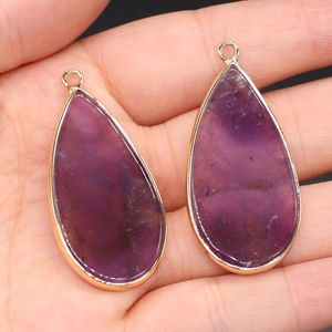 Colares pendentes de pedra de pedra de pedra natural em forma de amora em forma de amora em forma de gemita artesanato artesanato de colar brincos de pulseira acessórios Mulher 20x45mm