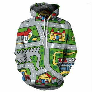 Herrtröjor hem bilväg män kvinnor 2023 höst tröja hooded topps ropa deportiva hombre casual outwear hoodie tröja droppar