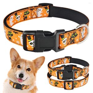 Dog Collars Airui Small Medium Large Collar Halloween Adjustable Male Female Puppy S-XL