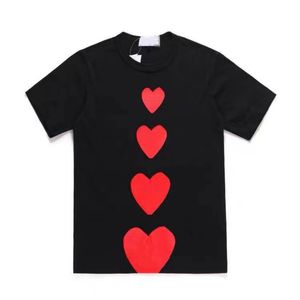 2023New Womens T-shirt Designer P Love Love Impring Short Cotton Cotton Casual Sports Shirt Fashionable Street Holiday Couple's M￪me v￪tements S-5XL
