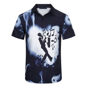 2023 Men Shirts Designer Summer Shoor Shoort Sleeve Cirtas Casuais Moda Fashion Polos Polos Praia Estilo Brand￡vel Tshirts Tees Roupas #620