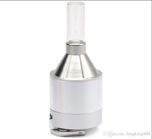 Smoking Pipes 44MM Size Silver Hand-operated Funnel Smoke Grinder Aluminum Hand-operated Metal Smoke Grinder