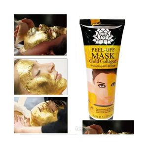 Altri strumenti per la cura della pelle Maschera d'oro 24K Peel Off Maschere per il viso Lifting Rassodante Drop Delivery Dispositivi per la bellezza della salute Dhyp9