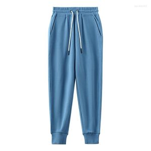 Men's Pants 360g Thick Cotton Winter Men's Sweatpants S-3XL Long Sport Solid Color Couple Basic Jogging Women Autumn Trousers