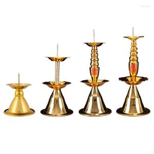 Świece Vintage Candlestick na domowe ceremonia ślubna dekoracje przyjęcia świąteczne metal hurtowy