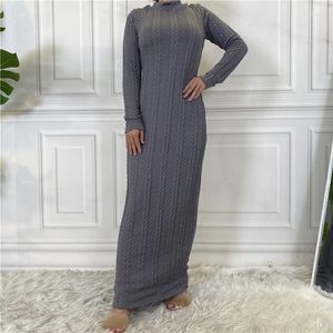 Roupas étnicas hijab mulher muçulmana Kimono Long Dress Long