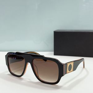 Funky Occhiali da sole Designer per uomo Donna 4436 Style Anti-Ultraviolet Retro Eyewear Plank Full Frame con scatola