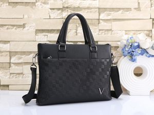 Bolsa de designer para homens PORTE-DOCUMENTS VOYAGE Pastas de luxo Homem de negócios Bolsas de ombro para laptop Totes Bagagem masculina2813