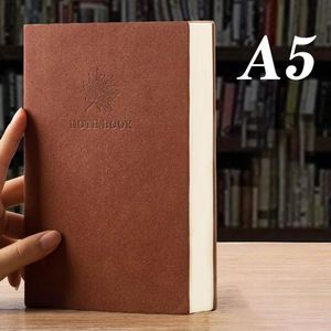 Anteckningar Office Notebook Daily Journal A5 Leather Writing Pad Business Giveaways SuppliesNotepads