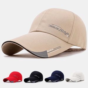 Boll Caps Sports Cap Mens Hat For Fish Outdoor Line Baseball Long Visor Brim Shade Snapback Sun Bone Gorras Mens Hat R230220