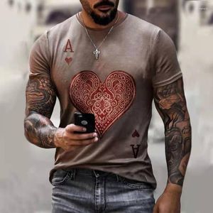 Men's T Shirts Men's T-shirt Street Style Fashion Products (short Sleeve) 3D Printing Four Seasons A-pattern Y2K Clothing